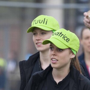 Beatrice d'York et Dave Clark lors du marathon de Londres en avril 2010. Le couple s'est séparé à l'été 2016 après dix ans de relation.