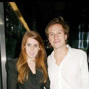 LA PRINCESSE BEATRICE D'ANGLETERRE ET SON AMI DAVE CLARK - SOIREE DE CHARITE AU PROFIT DES SINISTRES D'HAITI A LONDRES 6th January, 2010: Help For Haiti Fundraiser at Circus, Endell Street, Covent Garden. Princess Beatrice KGC-4226/01/2010 - Londres