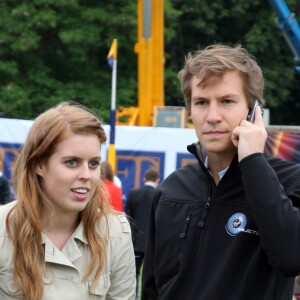 5th June 2009: Princess Beatrice and boyfriend Dave Clark pictured at the Polo in the Park at the Final day at Hurlingham Club, London. Credit: Justin Goff/GoffPhotos.com Ref: KGC-03  PRINCESSE BEATRICE06/06/2009 - LONDRES