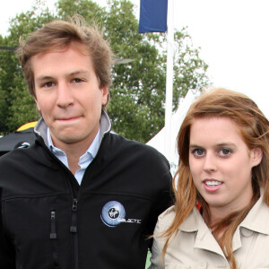 Beatrice d'York et Dave Clark en juin 2009 lors de Polo in the Park à Londres. Le couple s'est séparé à l'été 2016 après dix ans de relation.