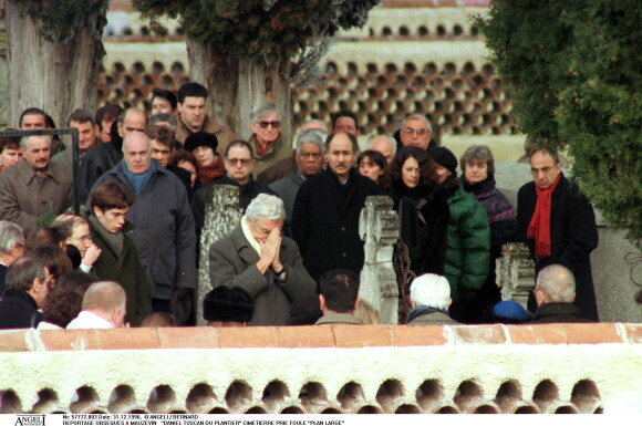 Obsèques de Sophie Toscan du Plantier à Mauzevin le 31 décembre 1996.