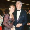Daniel Toscan du Plantier et sa femme Sophie à Cannes 1991.