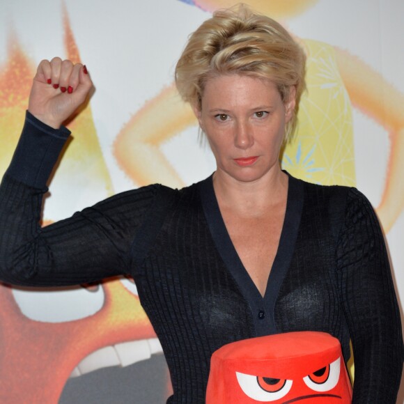 Maïtena Biraben - Avant première du film "Vice-Versa" des studios Disney Pixar au Grand Rex à Paris le 31 mai 2015.