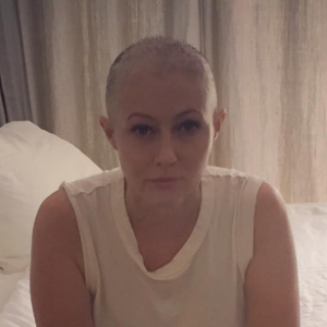 Shannen Doherty se bat contre un cancer du sein. Photo publiée sur Instagram en août 2016