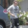 Brooklyn Beckham quitte le salon de coiffure Ken Paves à Los Angeles, le 9 août 2016.