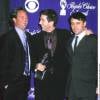 Matt LeBlanc, David Schwimmer et Matthew Perry à Pasadena en 2002
