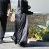 Khloe Kardashian et Scott Disick arrivent aux studios de Westlake le 12 aout 2016.