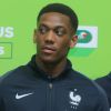 Morgan Schneiderlin, Anthony Martial et Jérémy Mathieu - Sortie en public pour l'équipe de France de football à l'hippodrome de Vincennes le 27 mai 2016. © CVS/Bestimage