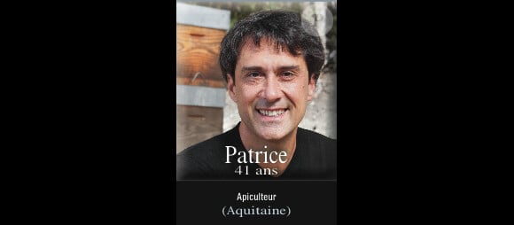 Patrice (41 ans) dans "L'amour est dans le pré" saison 7 en 2012.