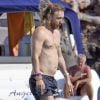 Exclusif - Prix Spécial - No Web - David Guetta et sa compagne Jessica Ledon en vacances à Ibiza. Espagne, le 28 juillet 2016.