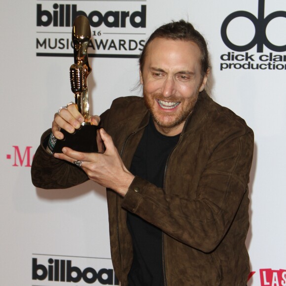 David Guetta au press room de la soirée Billboard Music Awards à T-Mobile Arena à Las Vegas, le 22 mai 2016