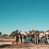 Chico & the Gypsies dans le clip Une autre histoire, reprise extraite de l'album Color 80's Vol.2 (sortie : le 26 août 2016). De gauche à droite : Joseph, Canut, Chico, Mounin, Kassaka, Kema, Rey, Babato et Tane.