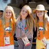 Les princesse Amalia, Alexia et Ariana des Pays-Bas sur le yacht Tamarind lors des Jeux Olympiques (JO) de Rio 2016 à Rio de Janeiro le 14 août 2016. 14/08/2016 - Rio de Janeiro