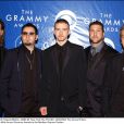 Le groupe *NSYNC aux 45e Grammy Awards à New York. Février 2003.