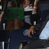 Célia Jaunat, la petite amie française de Grzegorz Krychowiak Match de Ligue 1 PSG-Metz - 2ème journée au Parc des Princes à Paris, le 21 août 2016. © Marc Ausset Lacroix/Bestimage -