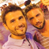 Christophe Beaugrand et Ghislain le 19 août 2016 à Valence en Espagne.