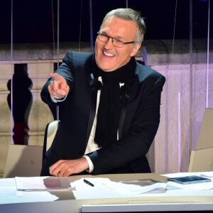 Exclusif - Laurent Ruquier à l'enregistrement de l'émission "On n'est pas couché" à la Villa Domergue lors du 69ème Festival International du Film de Cannes le 18 mai 2016. La bande a Laurent Ruquier a investi la superbe villa Domergue sur les hauteurs de Cannes, pour le tournage d'une émission spéciale sur le cinéma lors du 69ème Festival International du Film de Cannes. L’émission sera diffusée samedi soir 21 mai sur France 2. © Giancarlo Gorassini / Veeren / Bestimage 18/05/2016 - Cannes
