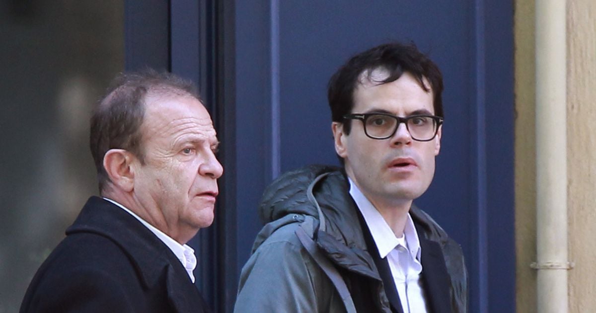Exclusif Le 23 mai 2016, FrançoisMarie Banier et son compagnon Martin comparaissent