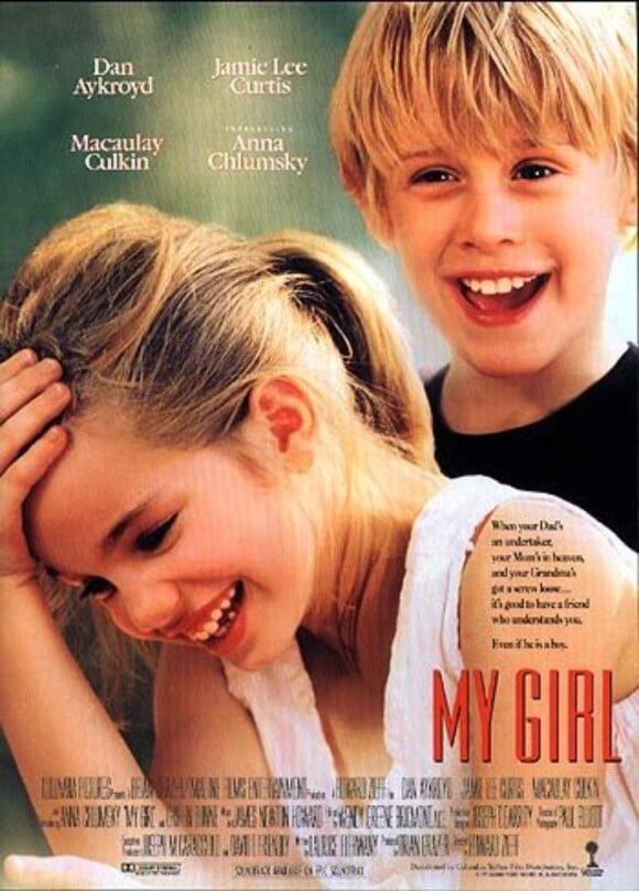 Anna Chlumsky et Macaulay Culkin dans "My Girl" en 1991.