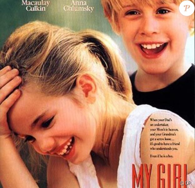 Anna Chlumsky et Macaulay Culkin dans "My Girl" en 1991.