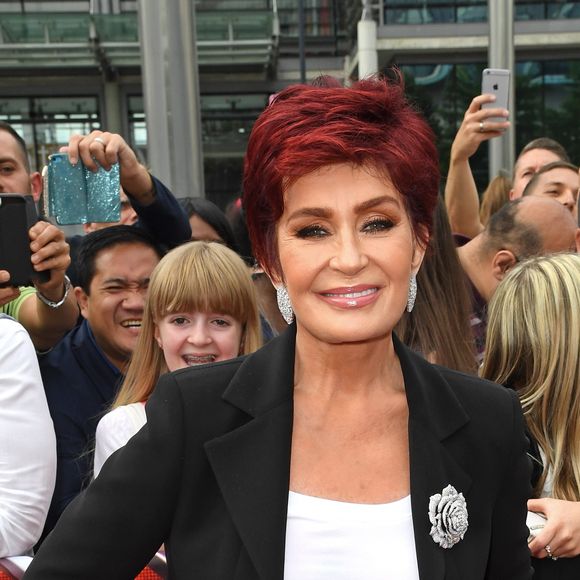 Sharon Osbourne - Les membres du jury de X Factor arrivent au Wembley Arena à Londres le 9 juillet 2016.