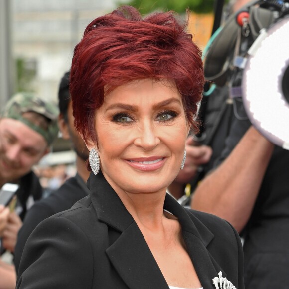 Sharon Osbourne - Les membres du jury de X Factor arrivent au Wembley Arena à Londres le 9 juillet 2016.