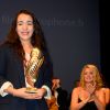 Lina Elarabi - Cérémonie de clôture du 9ème Festival du Film Francophone d'Angoulême - Jour 7, le 28 août 2016. © Coadic Guirec/Bestimage