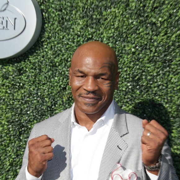 Mike Tyson lors de la cérémonie d'ouverture de l'US Open 2016 au USTA Billie Jean King National Tennis Center à Flushing Meadow, New York City, New York, Etats-Unis, le 29 août 2016. © John Barrett/Globe Photos/ZUMA Wire/Bestimage29/08/2016 - New York