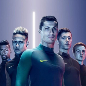 Cristiano Ronaldo dans sa tenue Nike, photo Instagram, été 2016.