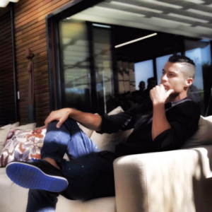 Cristiano Ronaldo, photo Instagram, été 2016.