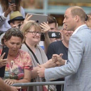 Le prince William et Kate Middleton, duc et duchesse de Cambridge, ont visité la cathédrale de Truro le 1er septembre 2016, première étape de leur visite officielle en Cornouailles.