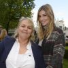 Valérie Damidot et Alexandra Rosenfeld - Célébrités lors des "Dimanches au Galop" à l'Hippodrome d'Auteuil à Paris le 17 Avril 2016. © Guirec Coadic / Bestimage