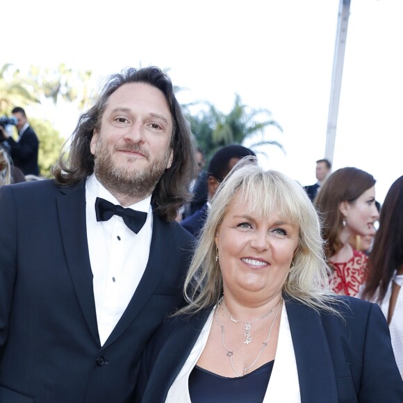 Valérie Damidot et son compagnon Régis Viogeat - Montée des marches du film "Julieta" lors du 69ème Festival International du Film de Cannes. Le 17 mai 2016. © Olivier Borde-Cyril Moreau/Bestimage
