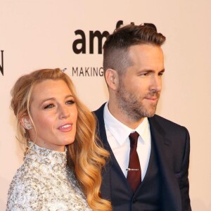 Ryan Reynolds et sa femme Blake Lively au Gala de l'amfAR 2016 au Cipriani Wall Street à New York le 10 février 2016