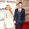 Ryan Reynolds et sa femme Blake Lively au Gala de l'amfAR 2016 au Cipriani Wall Street à New York le 10 février 2016