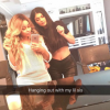 Kylie Jenner et Blac Chyna se revendiquent meilleures amies sur leurs comptes Snapchat, le 21 avril 2016.