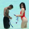 Exclusif - Kylie Jenner et son compagnon Tyga - Anniversaire très sexy pour Kylie Jenner aux Bahamas le 12 août 2016. Kylie Jenner a soufflé les bougies de ses 19 ans le 10 août 2016