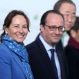 Ségoléne Royal, François Hollande - Arrivées des 150 chefs d'Etat pour le lancement de la 21e conférence sur le climat (COP21) au Bourget le 30 novembre 2015. © Dominique Jacovides / Bestimage