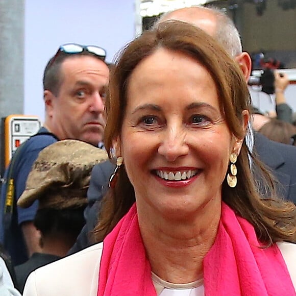 Ségolène Royal - François Hollande et Ségolène Royal débarquent sur Broadway, en plein Times Square pour arpenter les allées du festival Best of France en marge de la 70e Assemblée générale des Nations unies à New York le 27 septembre 2015.