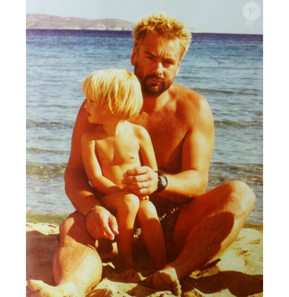 Shanna Besson avec son père Luc Besson
