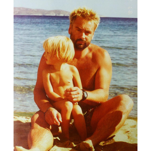 Shanna Besson avec son père Luc Besson