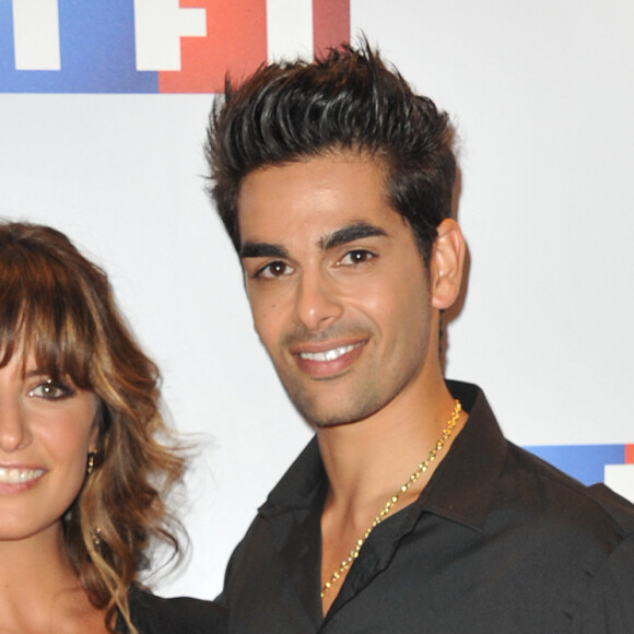 Laetitia Milot et Christophe Licata - Casting de la saison 4 de "Danse avec les stars" a Paris le 10 septembre 2013.
