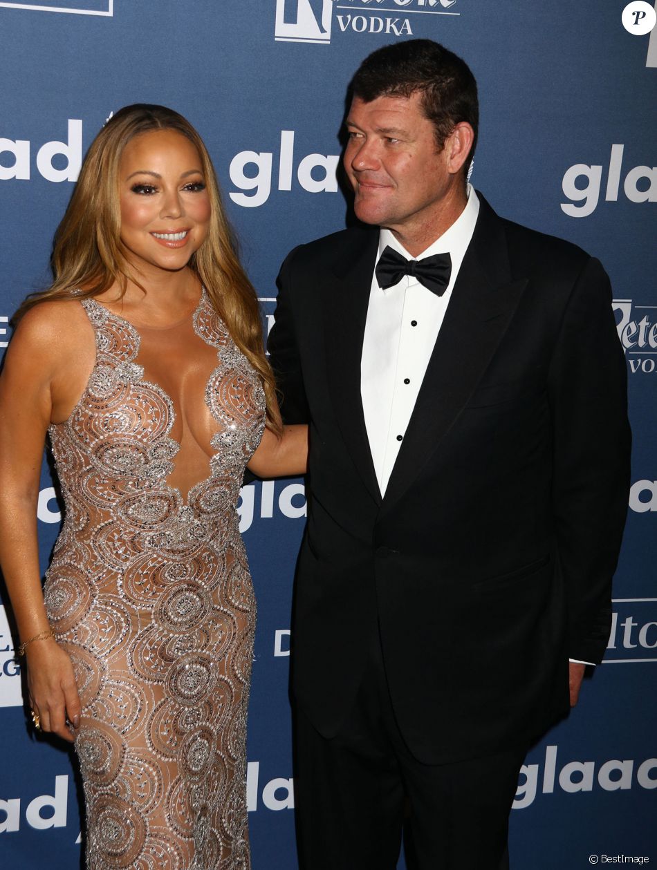 Mariah Carey Et Son Fiancé James Packer à La 27ème Soirée Annuelle Glaad Media à The Waldorf 
