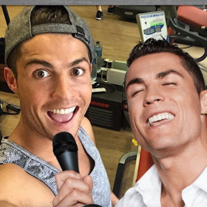 Cristiano Ronaldo fait la pub de son appli à selfies sur son compte Instagram, en septembre 2016.