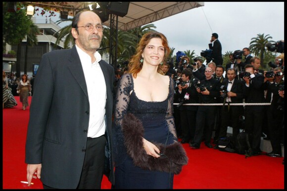 Agnès Jaoui et Jean-Pierre Bacri - Festival de Cannes 2004