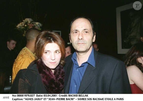 Agnès Jaoui et Jean-Pierre Bacri - Soirée SOS Racisme en 2001