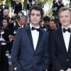 Alex Lutz et Bruno Sanches - Montée des marches du film "Mia Madre" (Ma Mère) lors du 68 ème Festival International du Film de Cannes, à Cannes le 16 mai 2015.