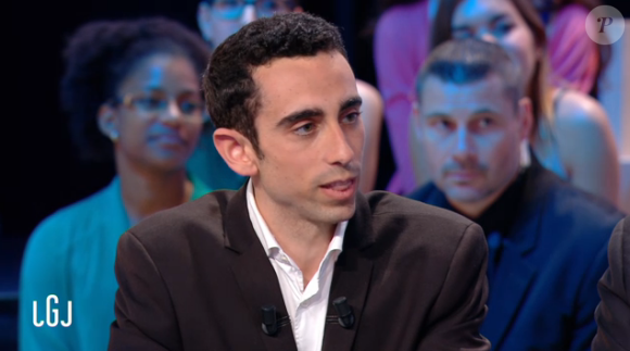 Ornella Fleury moquée en direct dans le "Grand Journal" de Canal+. Le 13 septembre 2016.