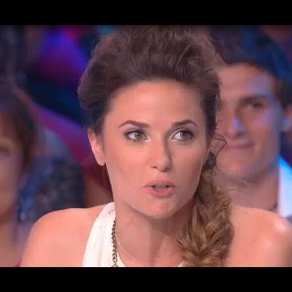Capucine Anav dans "Touche pas à mon poste", mercredi 14 septembre 2016, sur C8