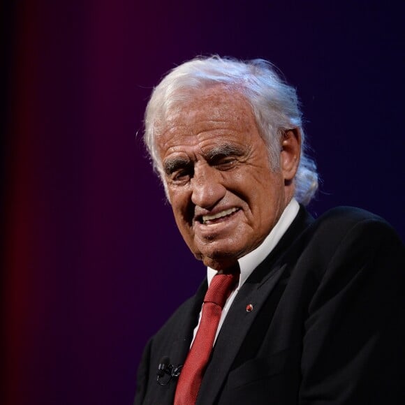 Jean-Paul Belmondo - Remise du Lion d'Or à Jean-Paul Belmondo pour l'ensemble de sa carrière lors du 73e Festival du Film de Venise, la Mostra. Le 8 septembre 2016